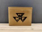 MF Massey Ferguson Oldtimer Echt Leder Geldbörse